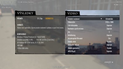 Plne nastaveni bez PhysX