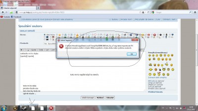 nejdřív mne to upozorní že zmnena registru neco muže zmnenit a pak když dam ok ukaže to tudle chybu