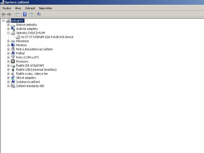 SS z správce hardwaru