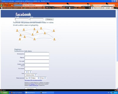 Pro představu zobrazení Fakabuku