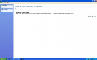 nejde zaškrtnout 2. možnost