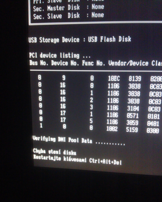 chyba po bootovacim pokusu