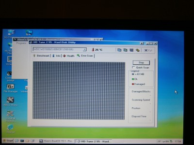 Spuštěno déle než 45 minut a nic se nedělo, akorát ke konci stoupla teplota na 38°C