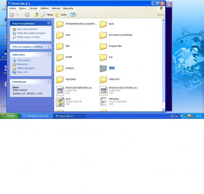 2. okno po kliknutí na tlačítko OPEN