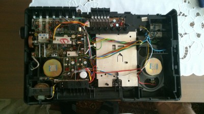 Celkové foto rozebraného zadku.