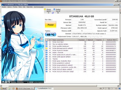 Disk,kde je nainstalovaný WIN 7 ..