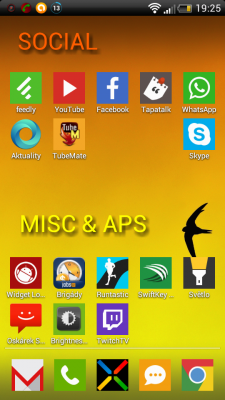 Social, misc and aps