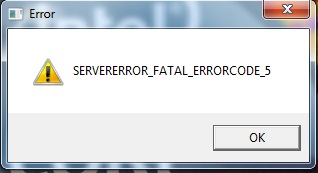 Need for Speed World error.jpg