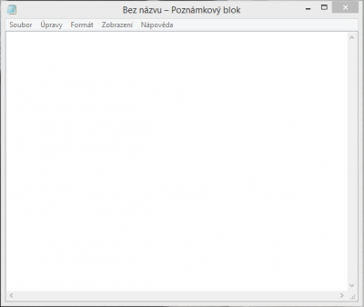 takhle okno vypadá poté, se zamotá kolečko