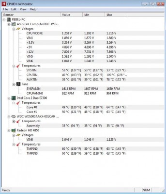 po 10 minutách zatížení hrou