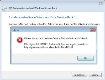 Tohle mi píše za chybu.