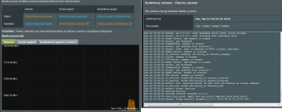 Log a monitor provozu
