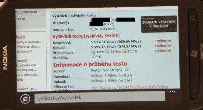 Rychlost ve vzdálenosti 100m stačí