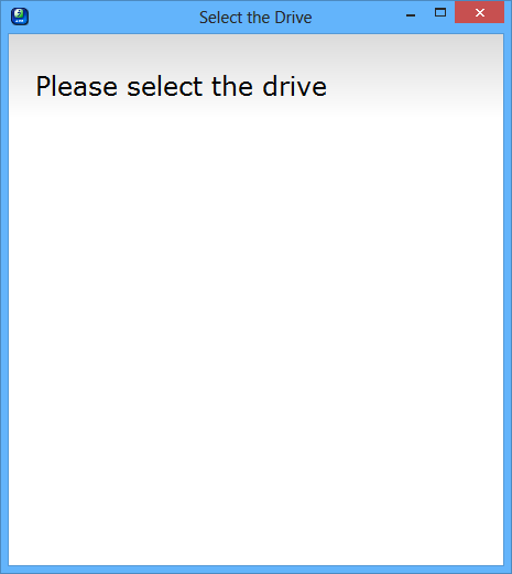 HDD Capacity Restore Tool error 2