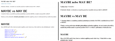 Náhled stránky před vytištěním v prohlížeči a po vytištění do pdf.