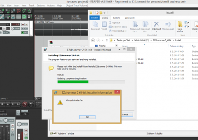 Tento screen je ještě z předchozí instalace WIN, který jsem posílal vývojářům, ale chyba se nezměnila ani na nové instalaci 8.1
