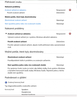 Je tam napsáno, že je zvukové zařízení zakázáno, díval jsem se všude, ale nikde ho zakázané nemám.