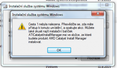 Cesta 1 nebyla nalezena