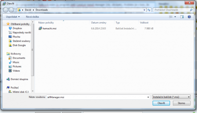 Umístění instalačky AMD CCC