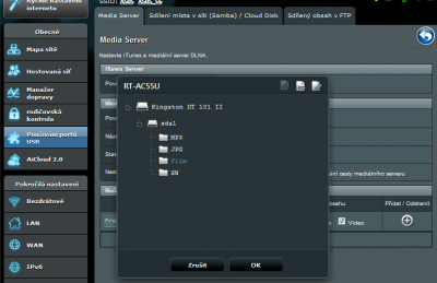 DLNAset2.png (86.12 KiB) Zobrazeno 2927 x Výběr složky