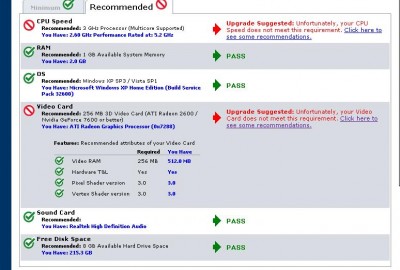Nároky ke hře Demigod