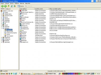 Zároveň prosím pokud je něco zbytečně spuštěné po startu na upozornění.Dík