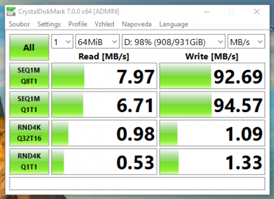 20191229_HDD_1TB_read write test.PNG (47.54 KiB) Zobrazeno 1180 x CrystalDiskInfo test read write