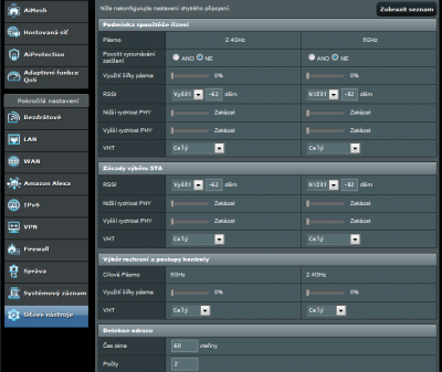 Nastavení Smart WiFi