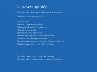 výběrové spuštění